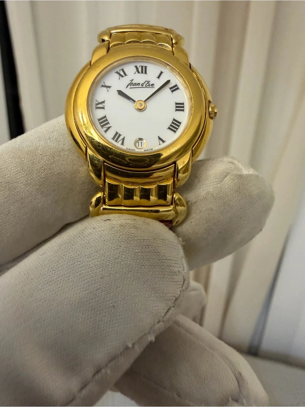 Jean d'Eve Collection Antheis Swiss Made Ladies Watch 262466 Sapphire Crystal